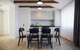 Wohnküche im Appartment 3